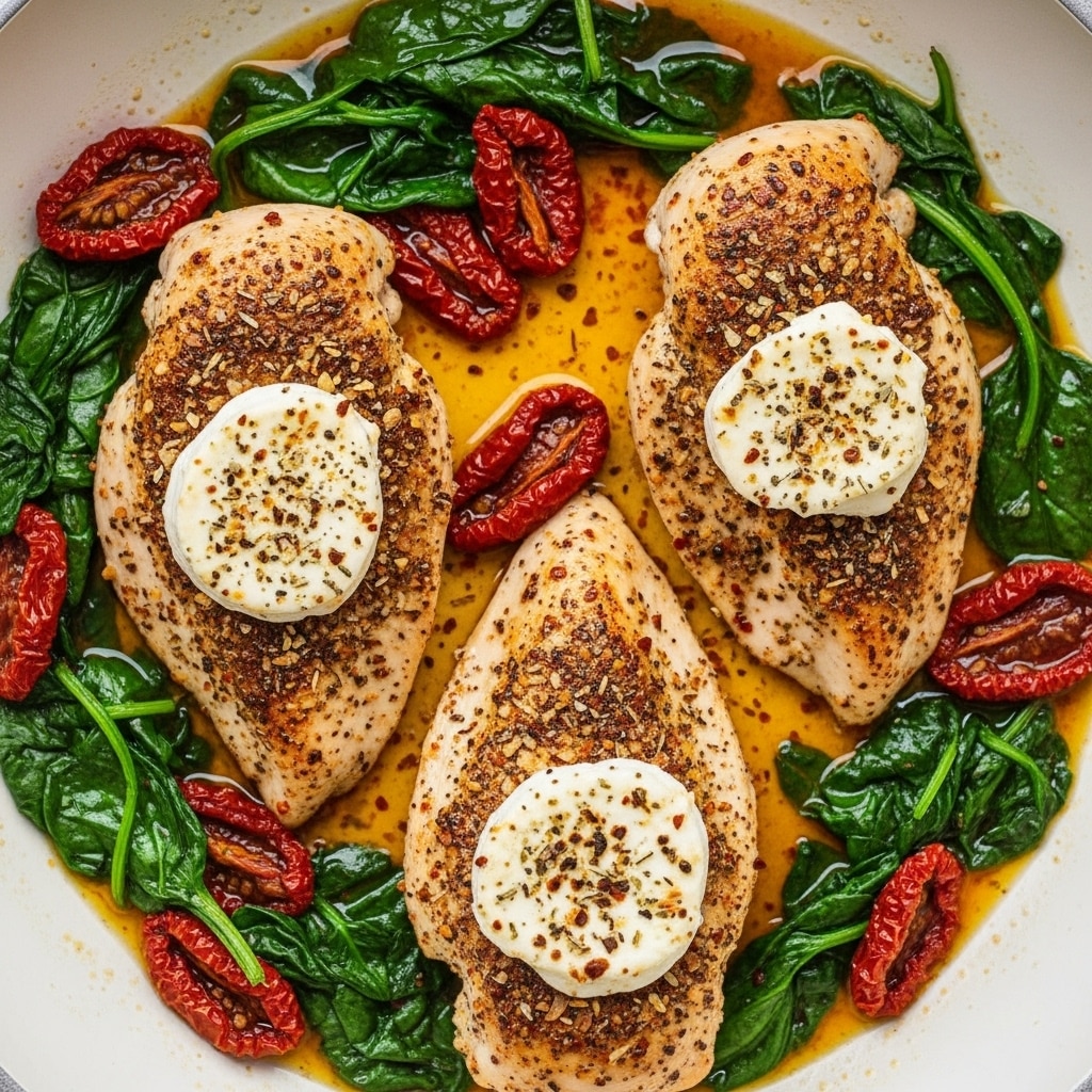 Sun-Dried Tomato and Goat Cheese Chicken Recipe