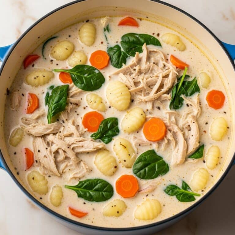 Tasty Rotisserie Chicken Gnocchi Soup Recipe