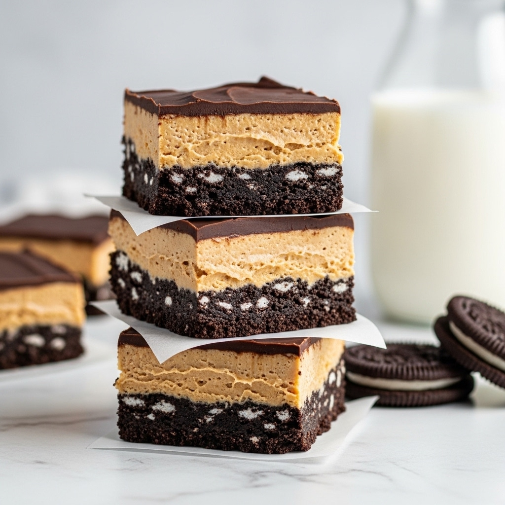 Peanut Butter Oreo Bars Recipe