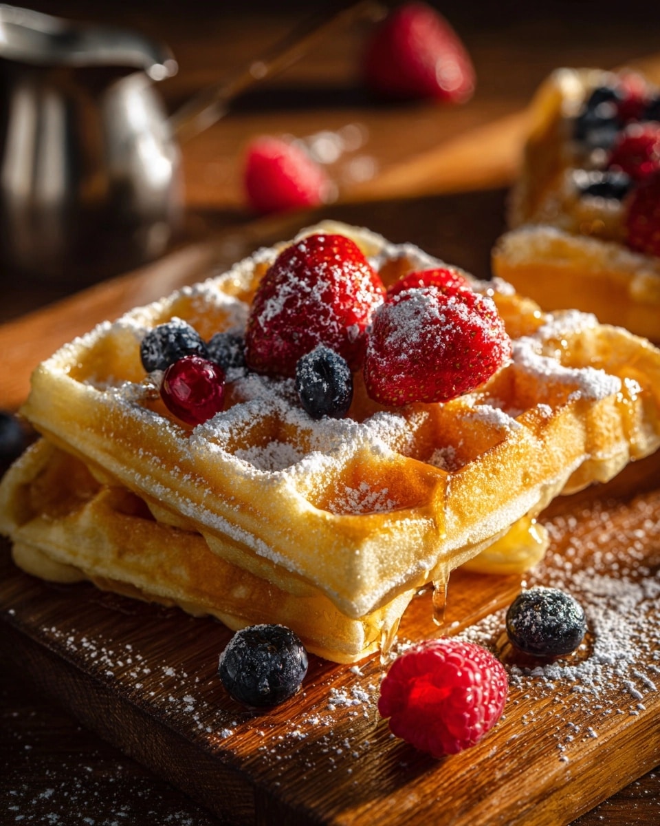 Classic Waffles Recipe - Recipe Image