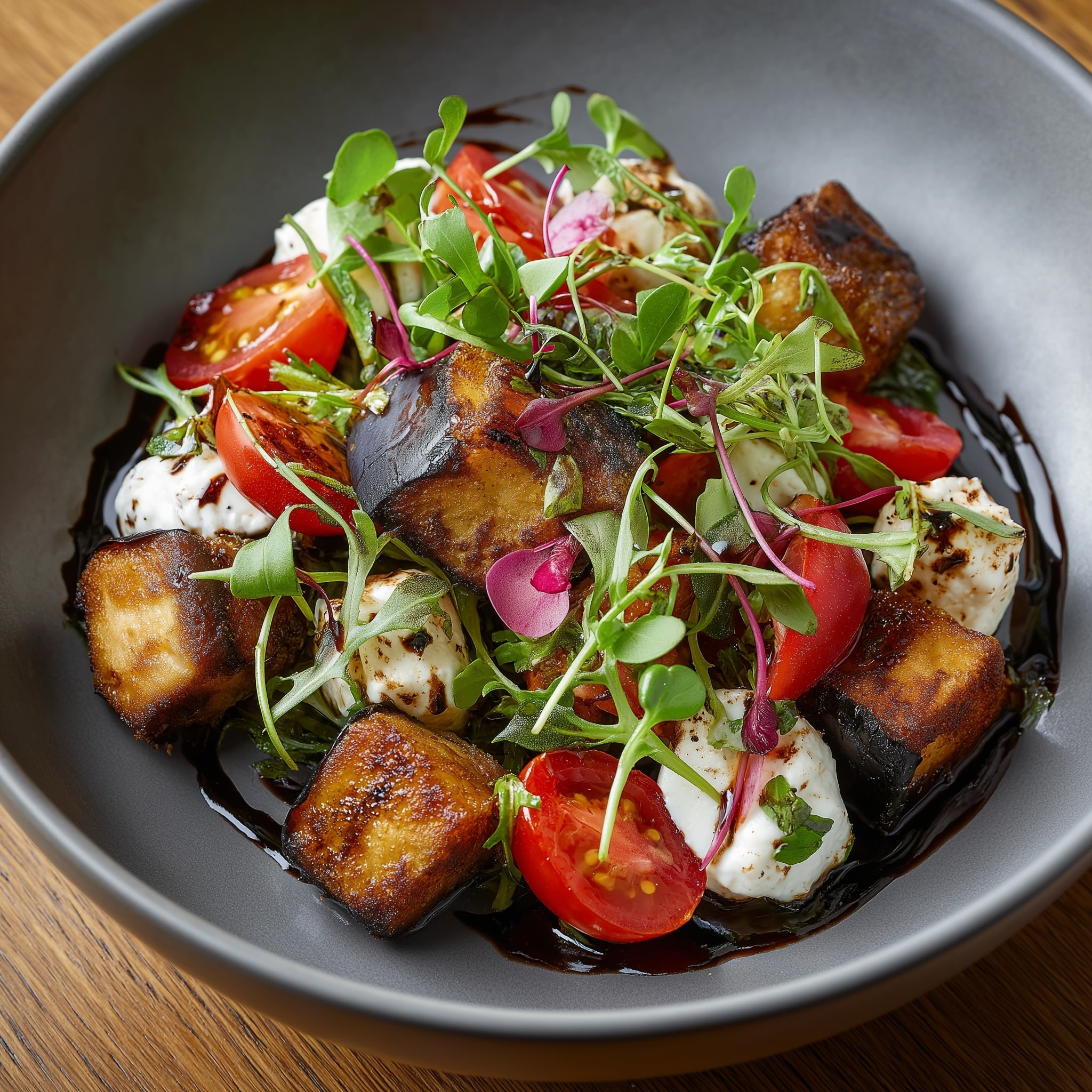 Grilled Courgette & Halloumi Salad Recipe - Recipe Image