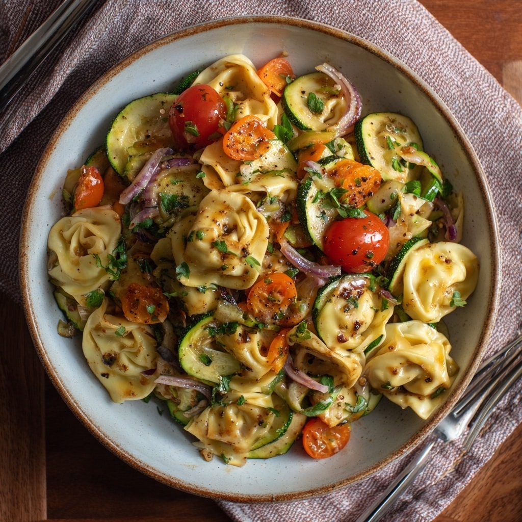 Lentil Pasta with Vegetables Recipe - Recipe Image