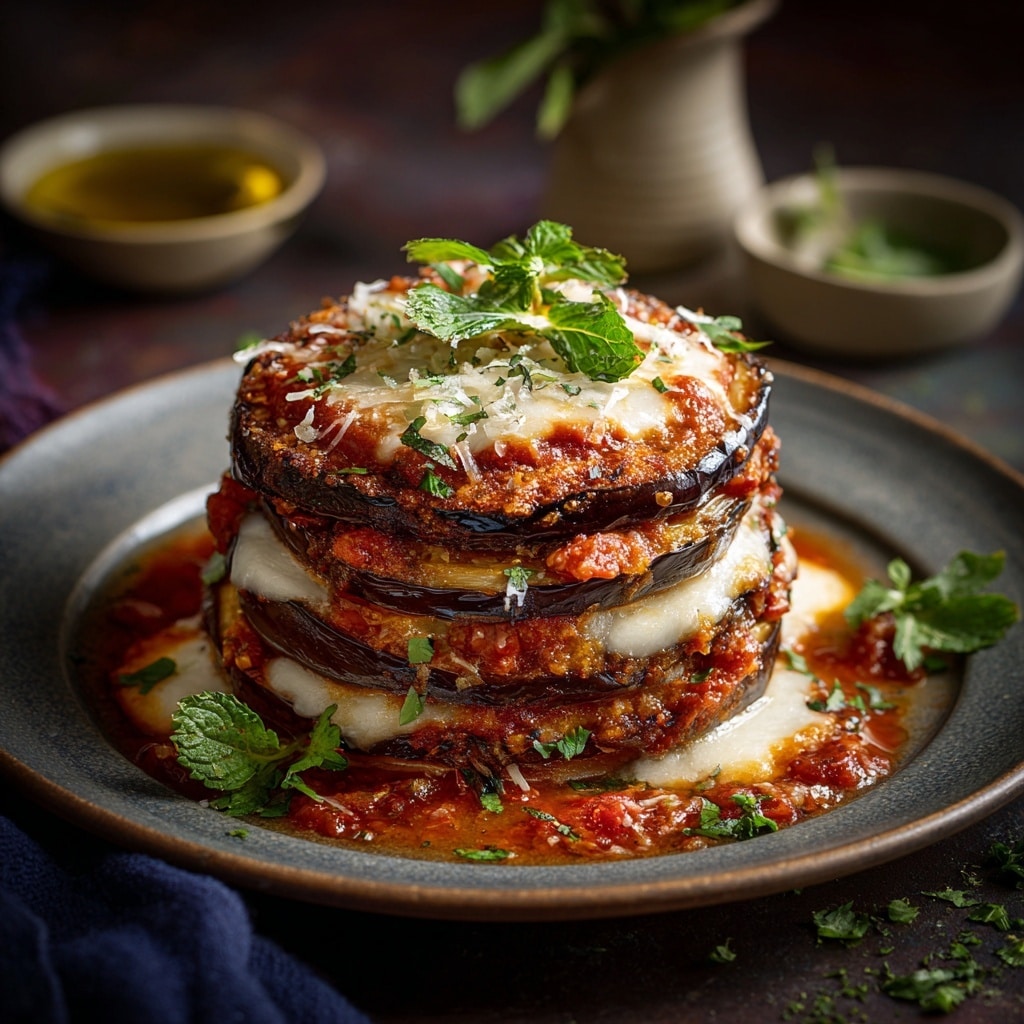 Crispy Eggplant Parmesan Chips Recipe