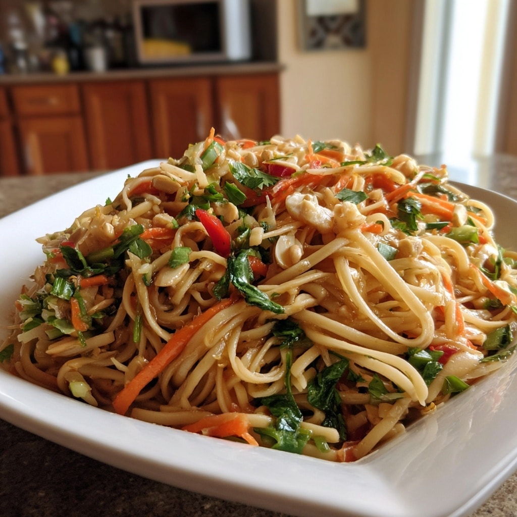 Quick and Easy Noodle Stir Fry Recipe