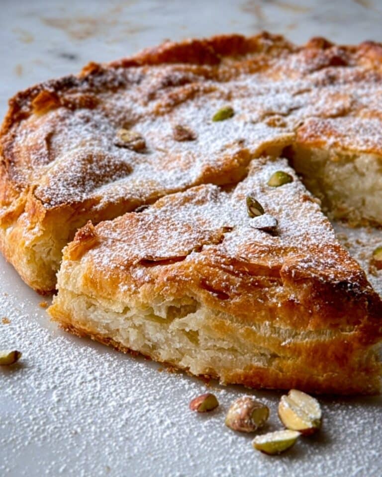 M’hanncha (Moroccan Almond Pastry Coil) Recipe