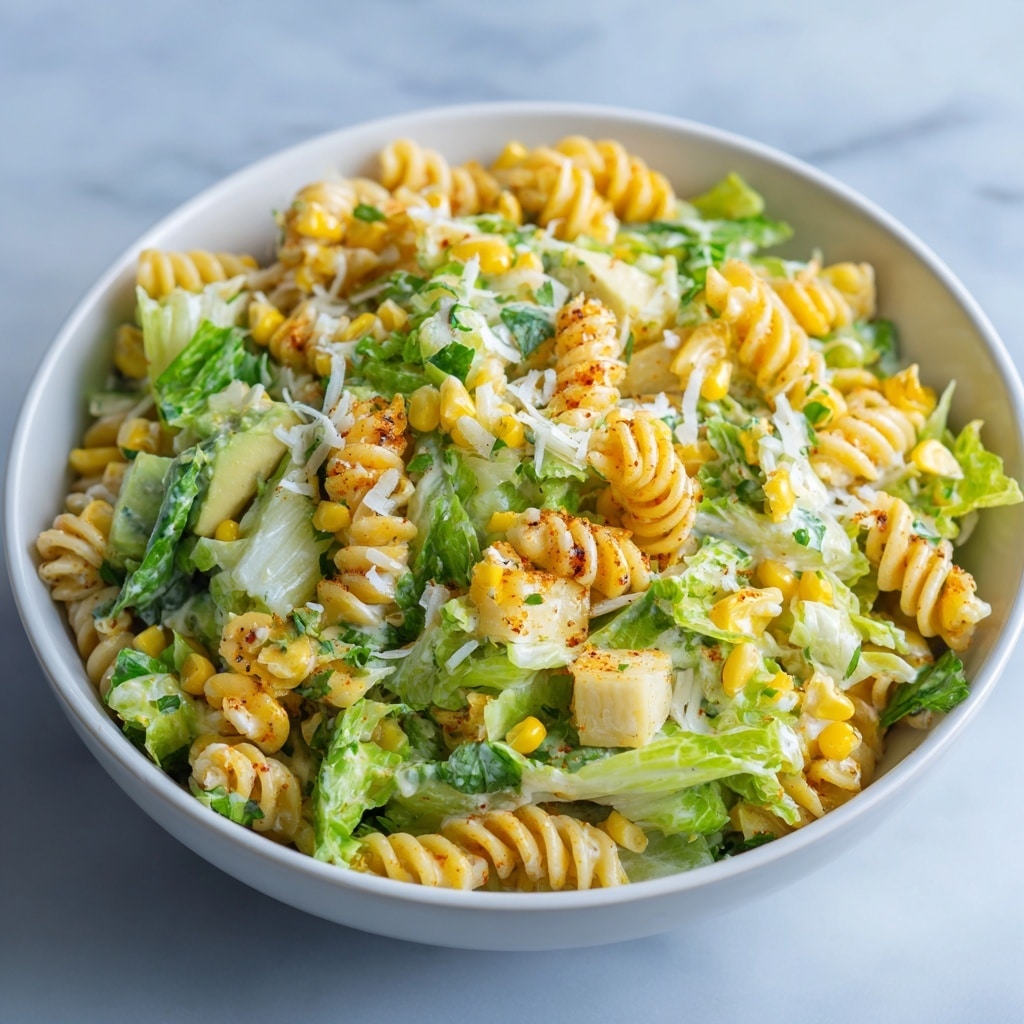 Healthy Mexican Corn Pasta Recipe