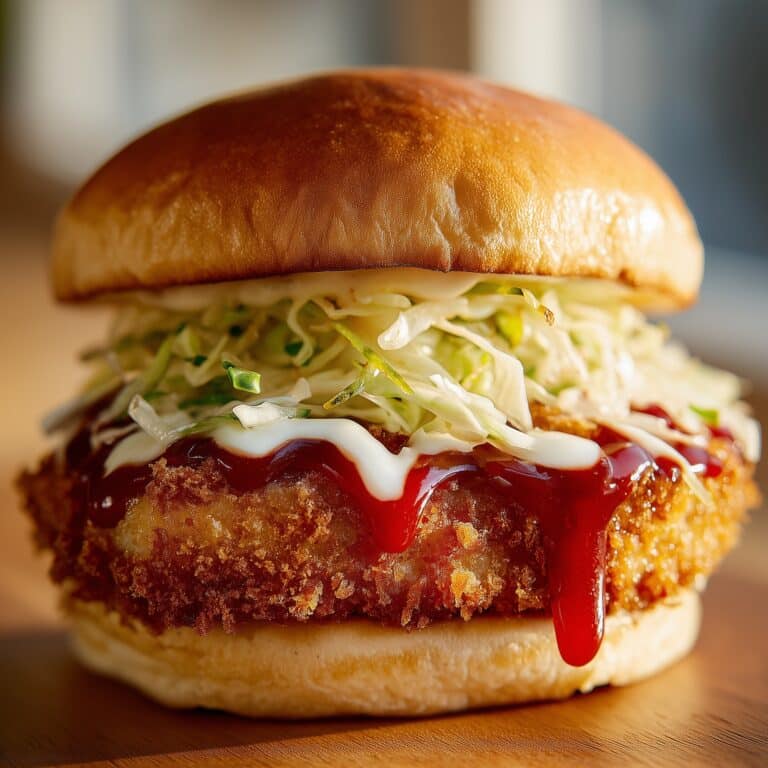 Crispy Buffalo Chicken Sandwich with Ranch Slaw Recipe