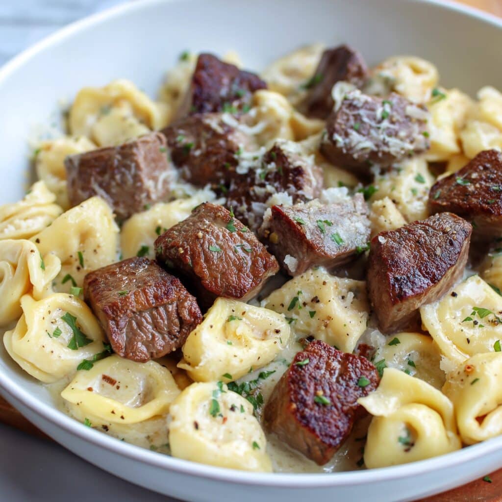 Steak and Boursin Pasta Recipe