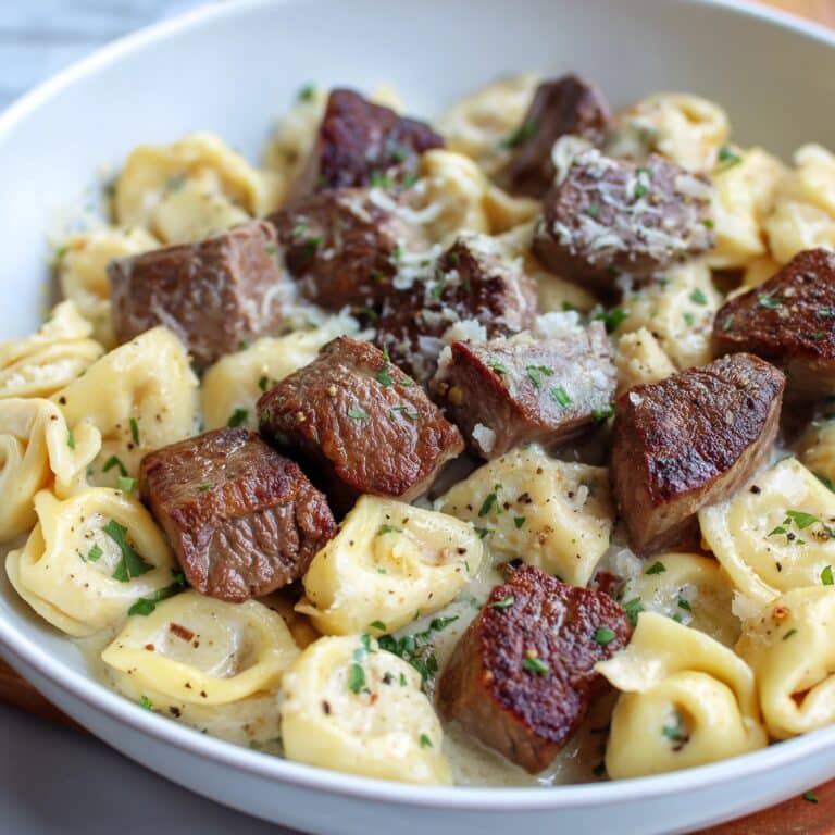 Steak and Boursin Pasta Recipe