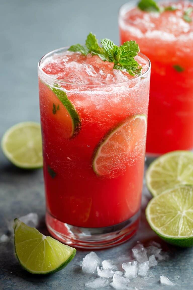 Watermelon Basil Cooler Recipe
