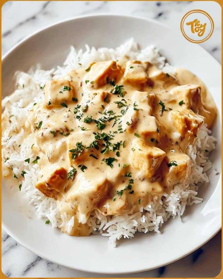 Creamy Smothered Chicken and Rice Recipe