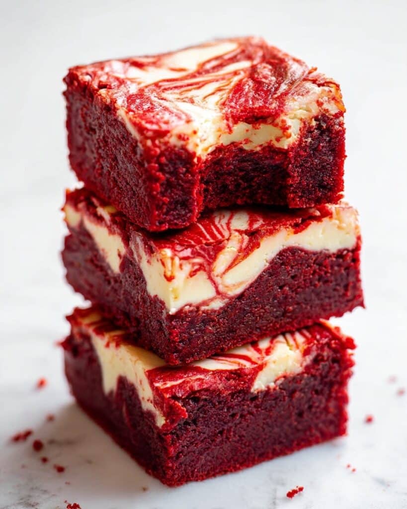 Red Velvet Cheesecake Brownies Recipe