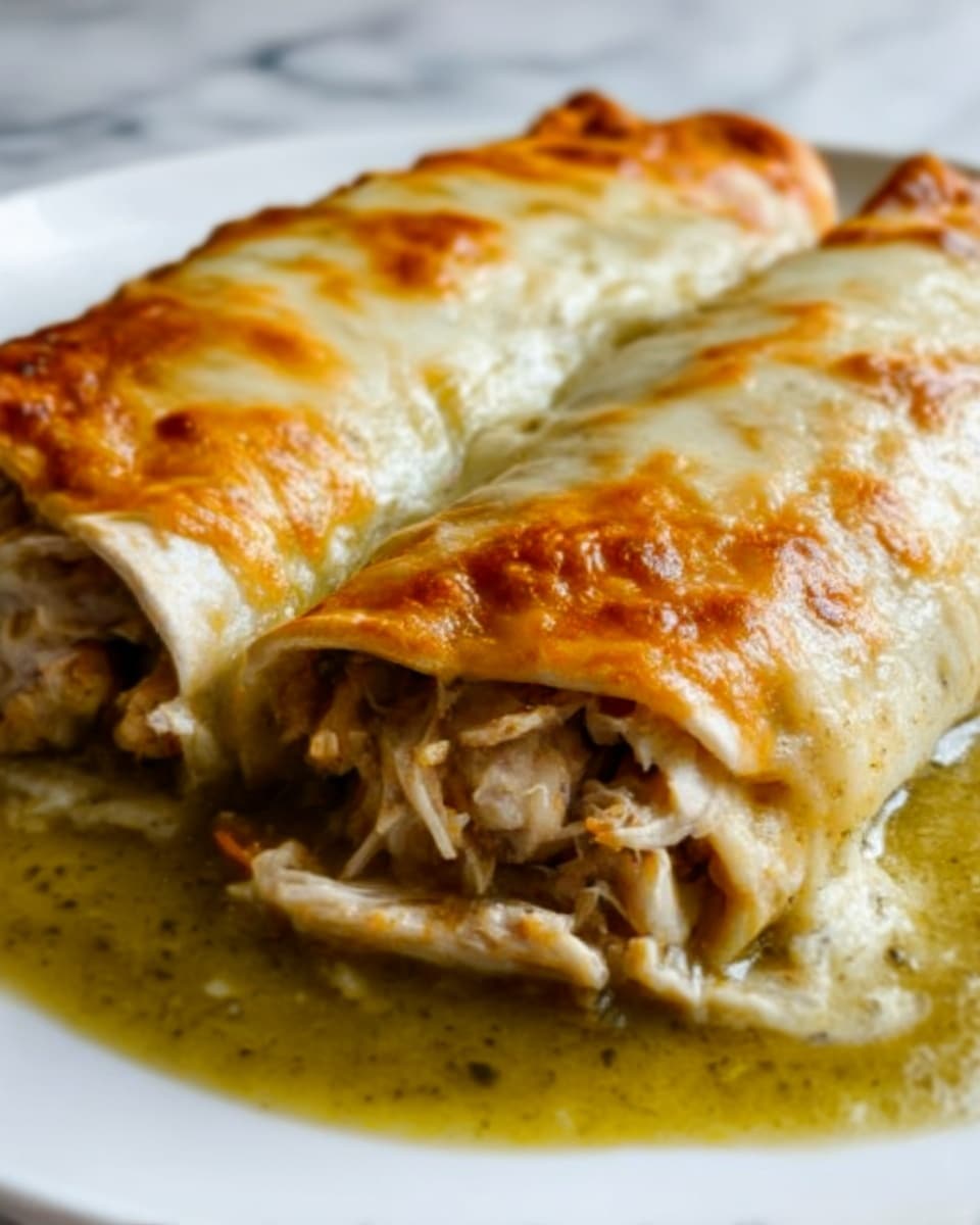 Amazing 20-Minute Green Chile Chicken Enchiladas Recipe