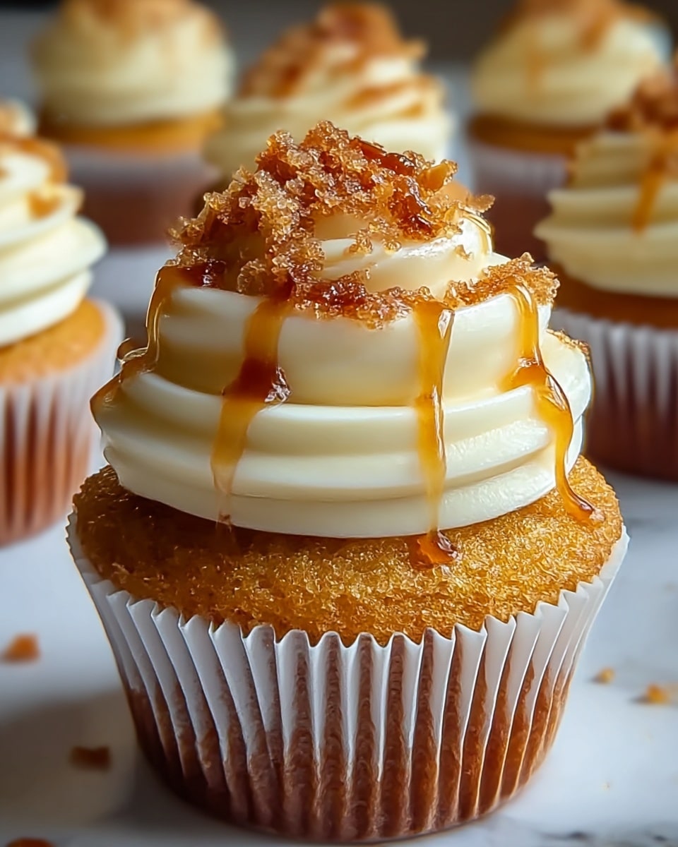 Decadent Vanilla Bean Crème Brûlée Cheesecake Cupcakes Recipe