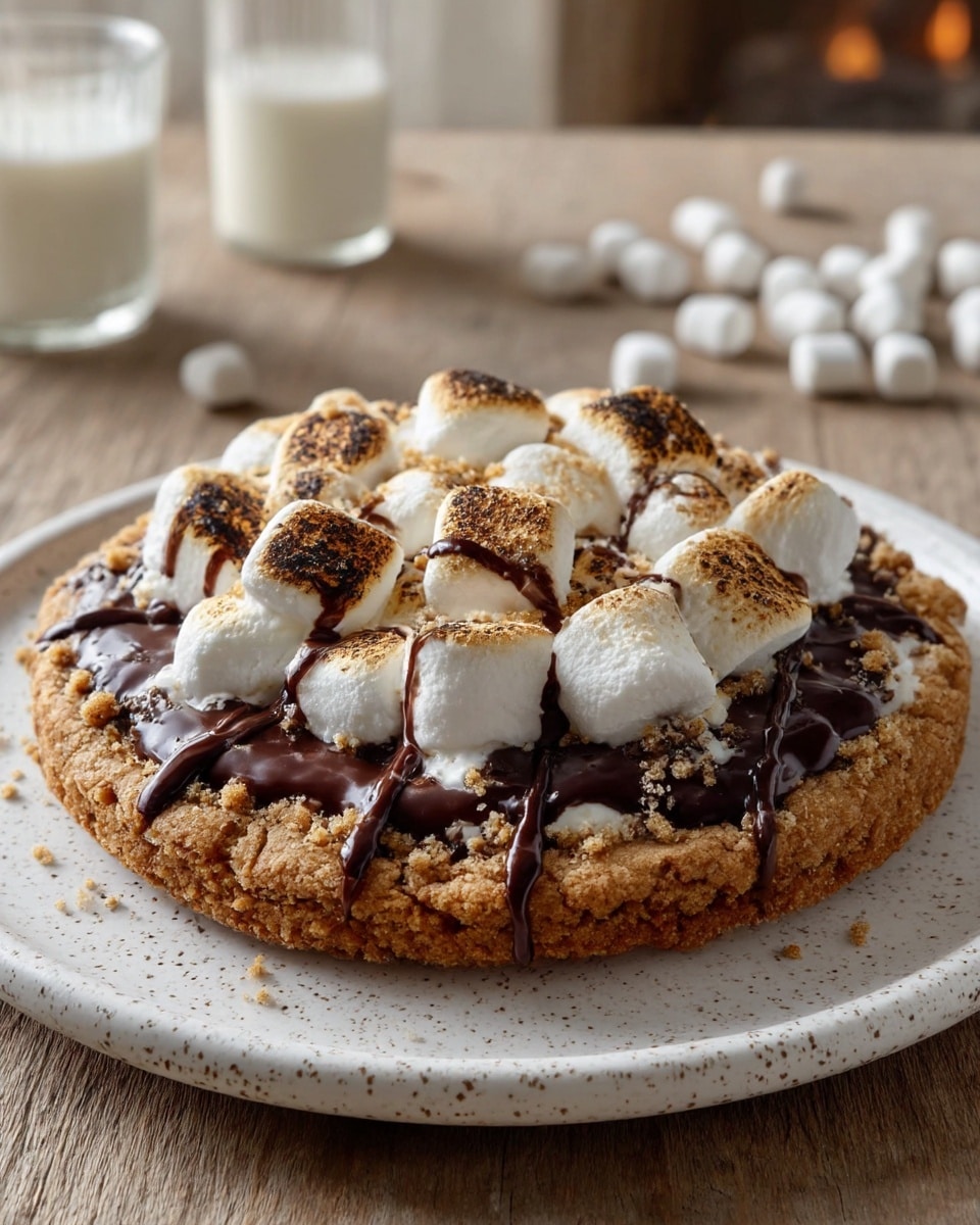 Single Serve S’mores Cookie Recipe
