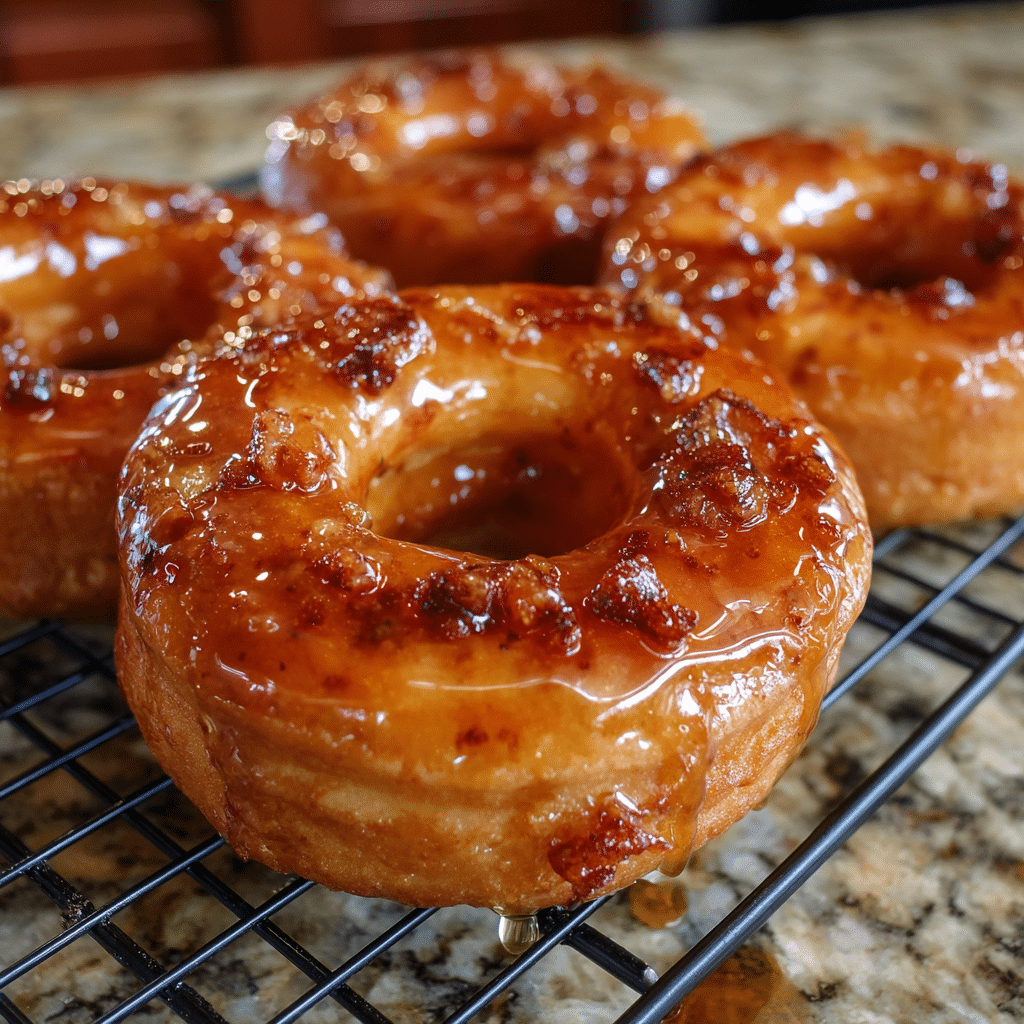 Maple Donut Bars Recipe - Recipe Image
