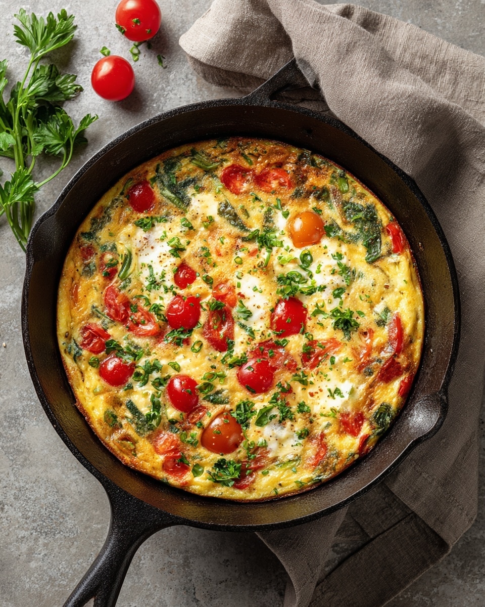 Irresistible Roasted Sweet Potato Kale Frittata with Feta Recipe - Recipe Image