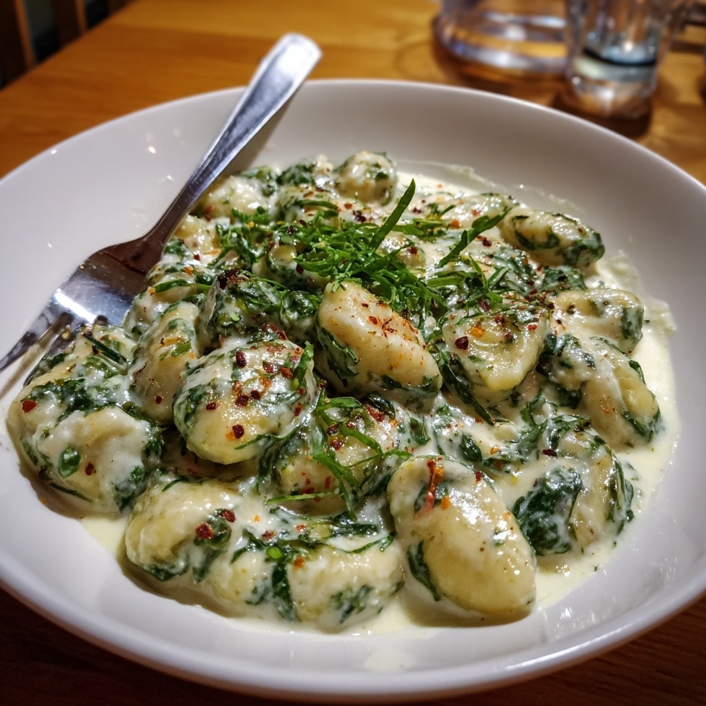 Pesto Gnocchi with Chicken Recipe - Recipe Image