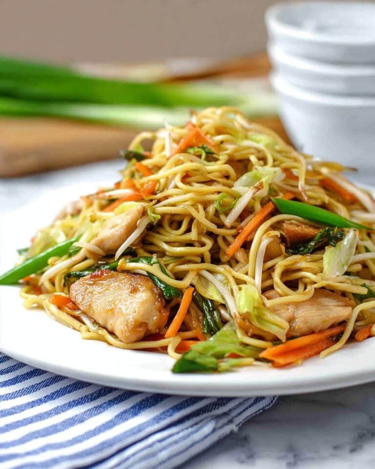 Vegetarian Chow Mein Recipe