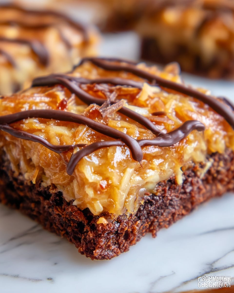 Easy Samoa Brownies Recipe