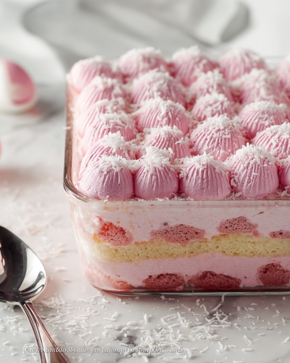 White Chocolate Raspberry Tiramisu Recipe - Recipe Image
