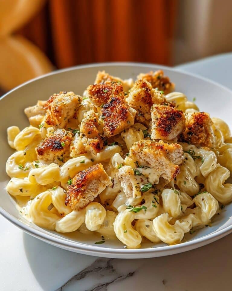 Cheesy Chicken Pasta Bake Recipe