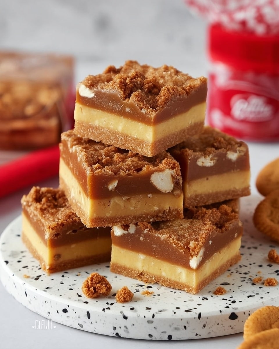 Biscoff Blondies Recipe