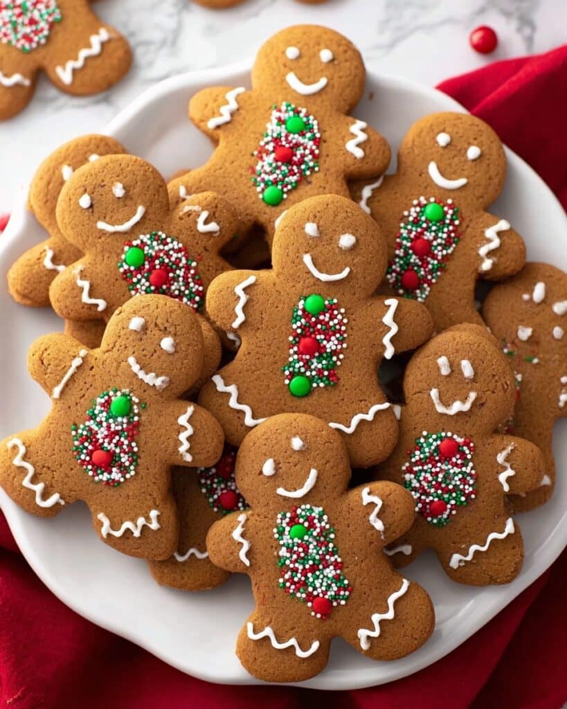 Soft Chewy Gingerbread Men Cookies Recipe