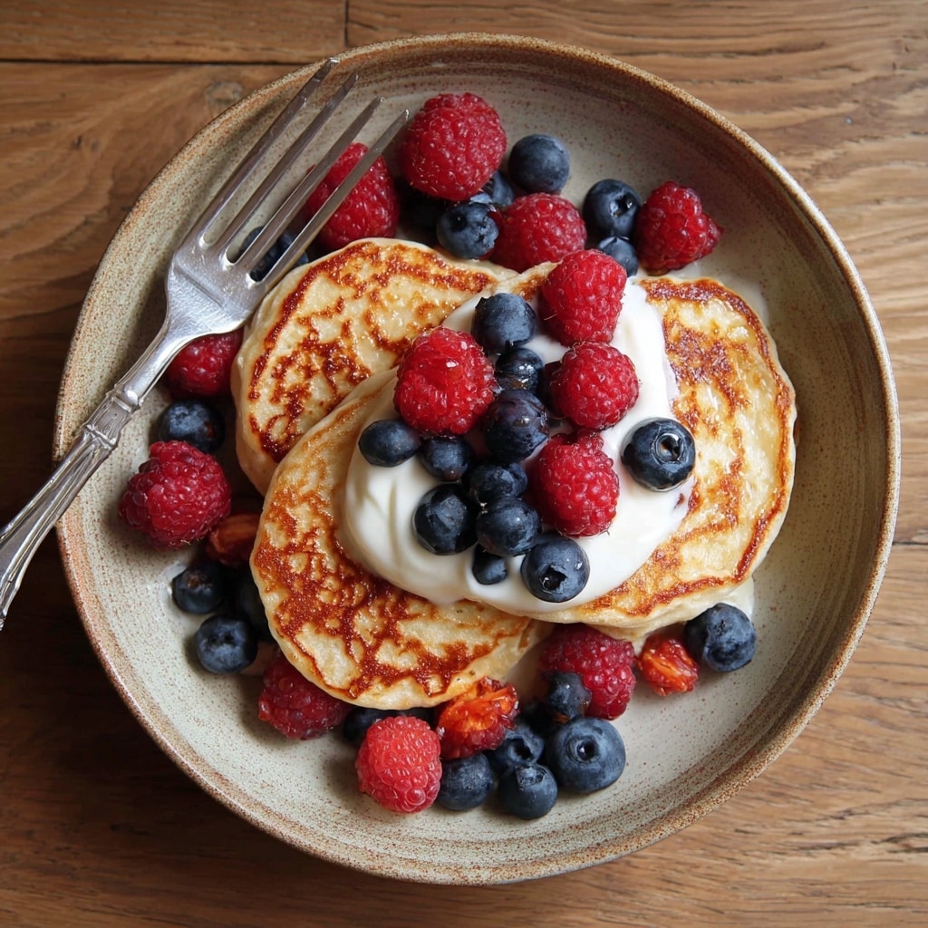 Brunch Pancake Sharing Board with Crispy Bacon and Fresh Fruit Recipe