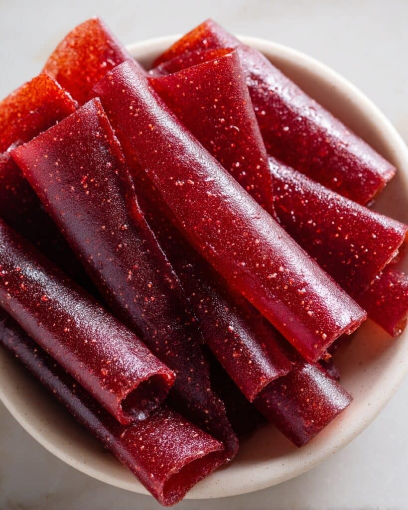 3-Ingredient Homemade Fruit Roll-Ups Recipe