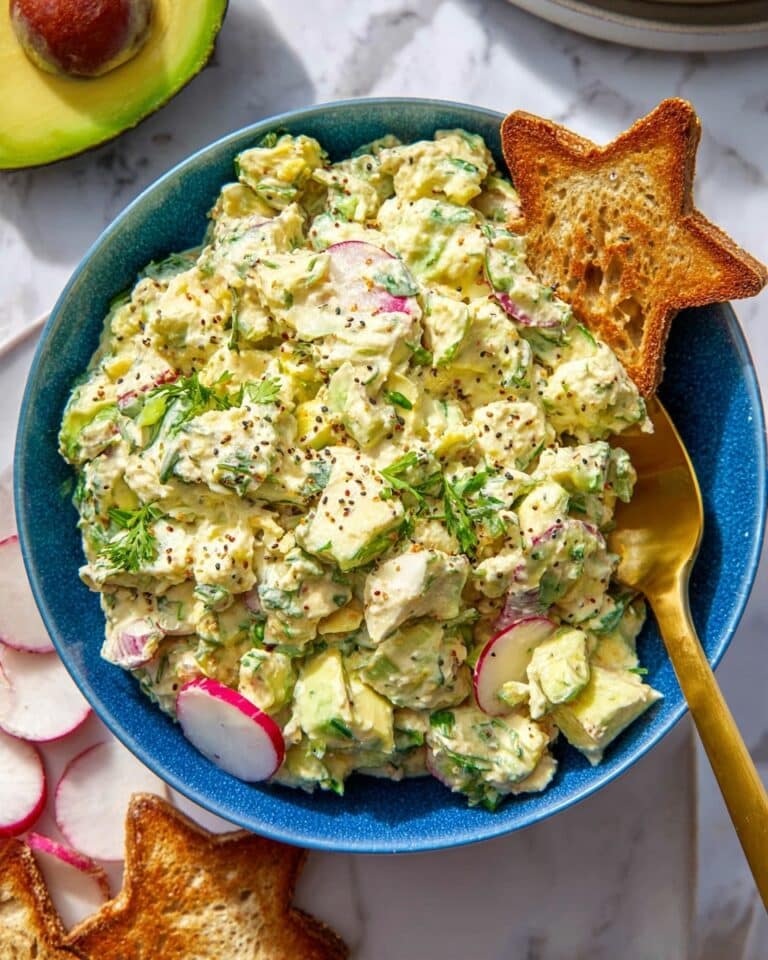 Chickpea Avocado Salad with Greek Yogurt and Fresh Herbs Recipe