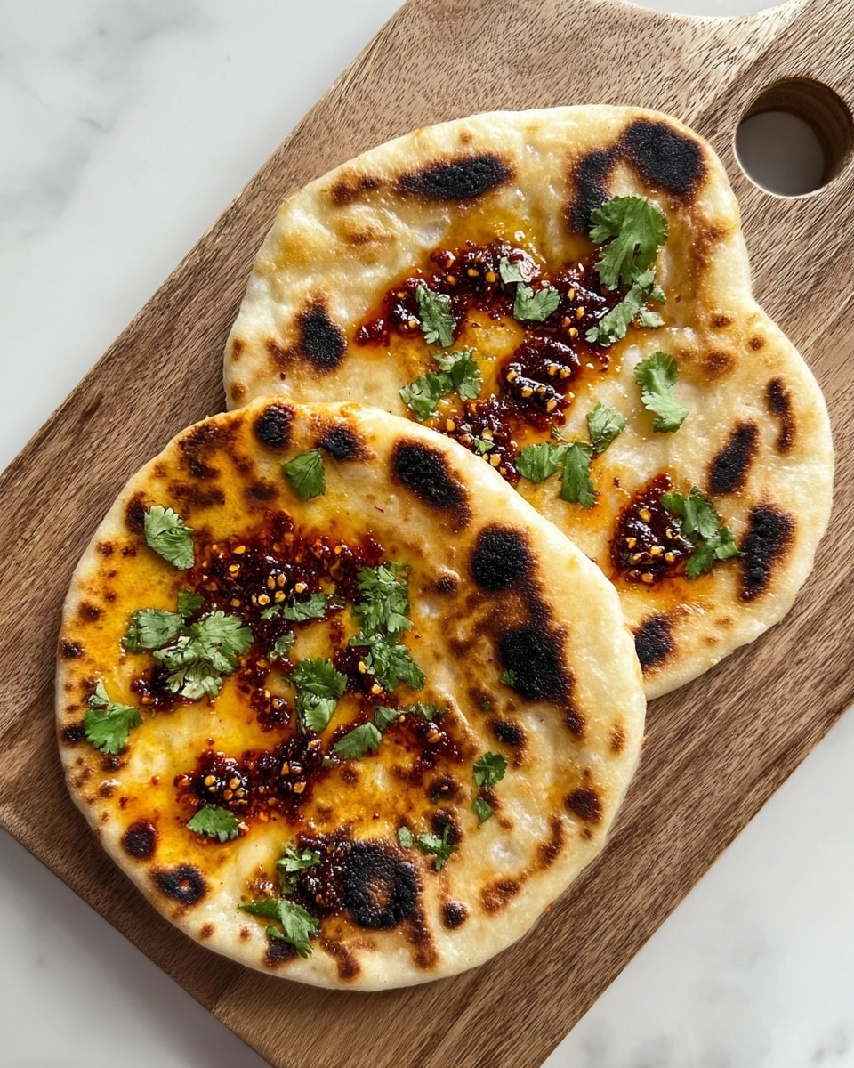 3-Ingredient Cheesy Naan Recipe - Recipe Image