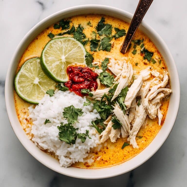 Coconut Chicken Brothy Rice: A Cozy One-Pot Delight! Recipe