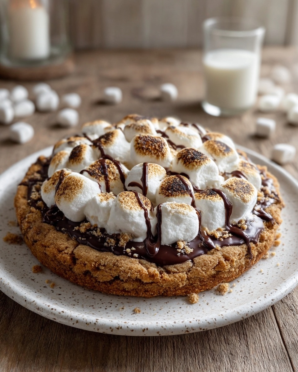 Single Serve S'mores Cookie Recipe - Recipe Image