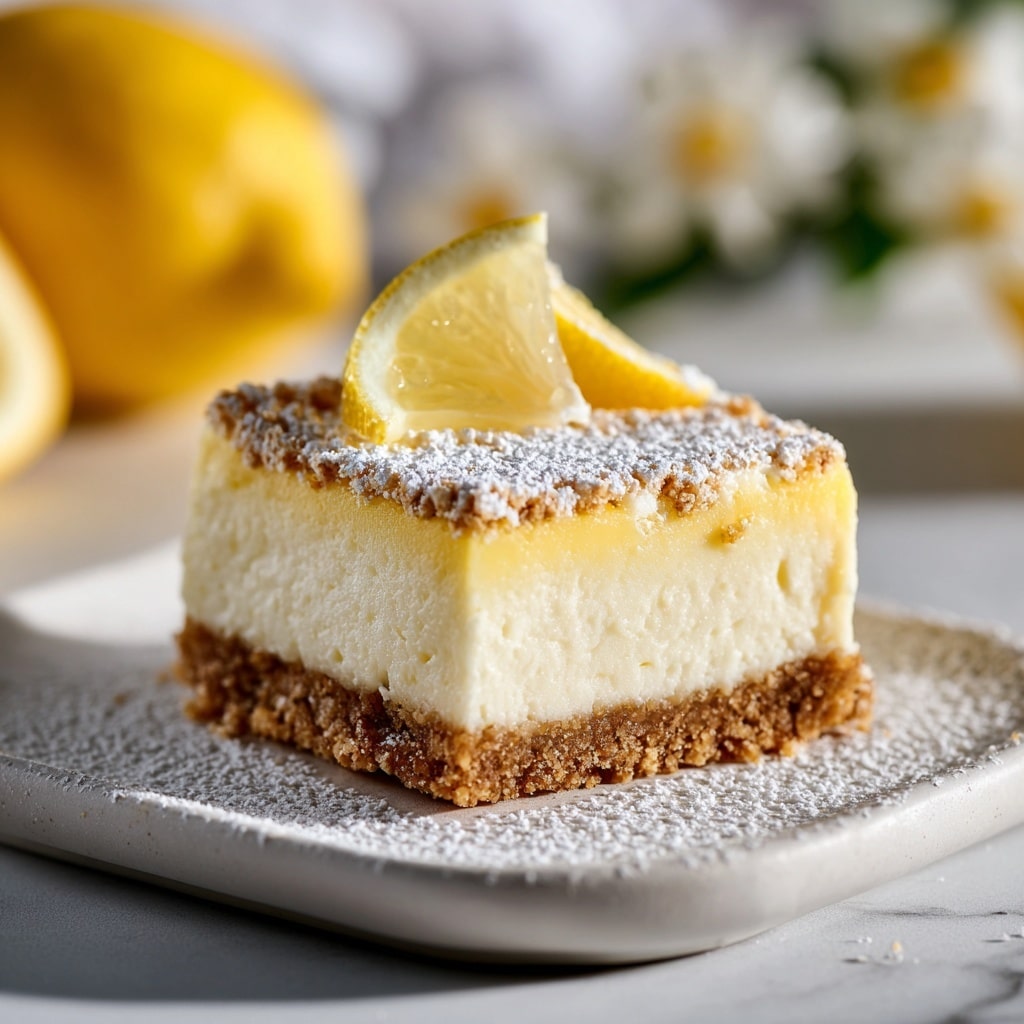 Homemade Lemon Crumb Bars Recipe - Recipe Image