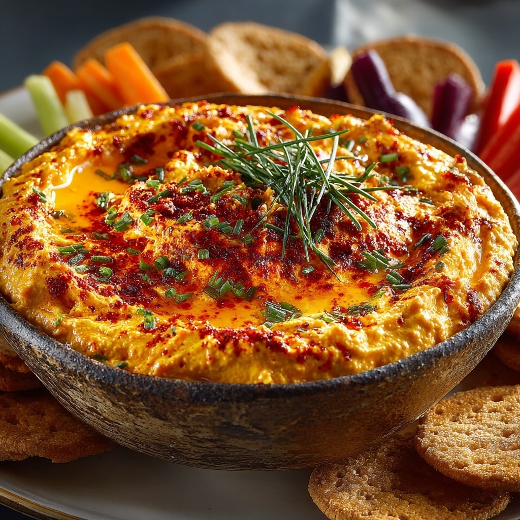 Melty Chilli Cheese & Thyme Fondue Dip Recipe - Recipe Image