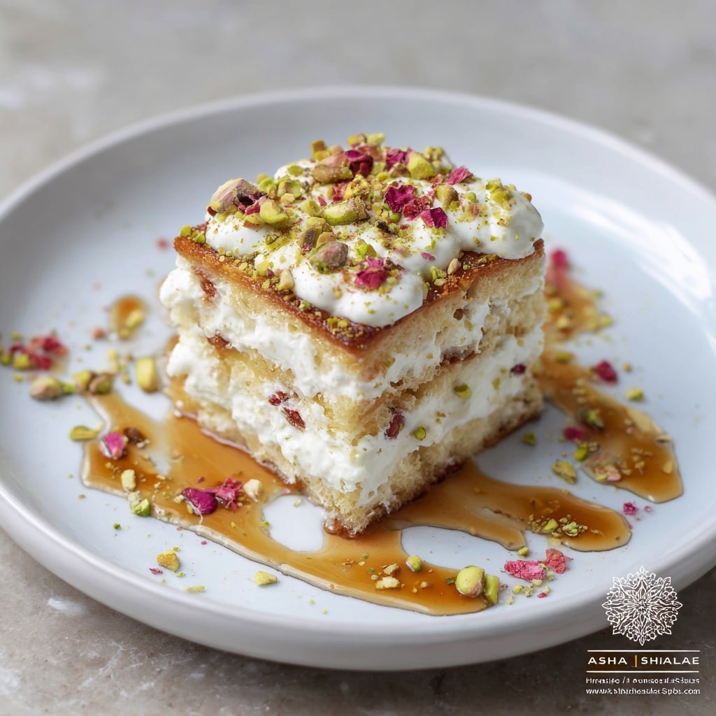 Masala Chai Tres Leches Cake Recipe - Recipe Image