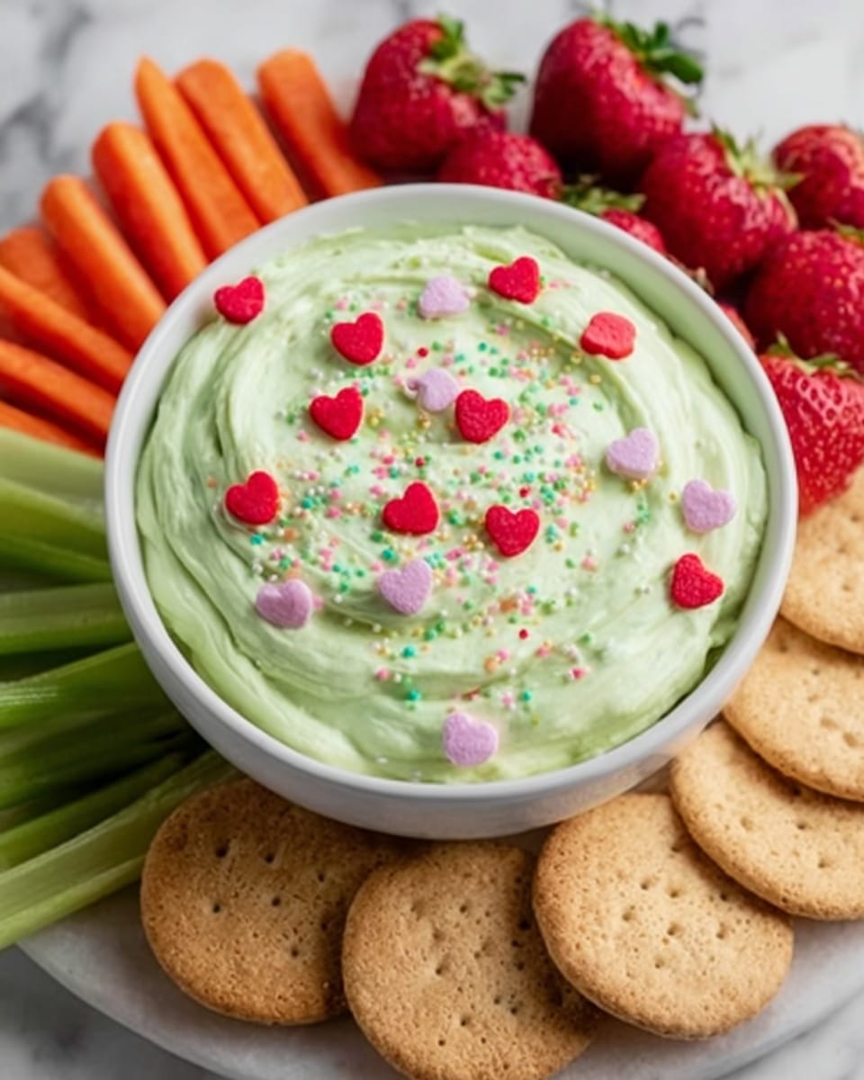Grinch Dip Recipe: Festive & Fun Christmas Party Treat! Recipe - Recipe Image