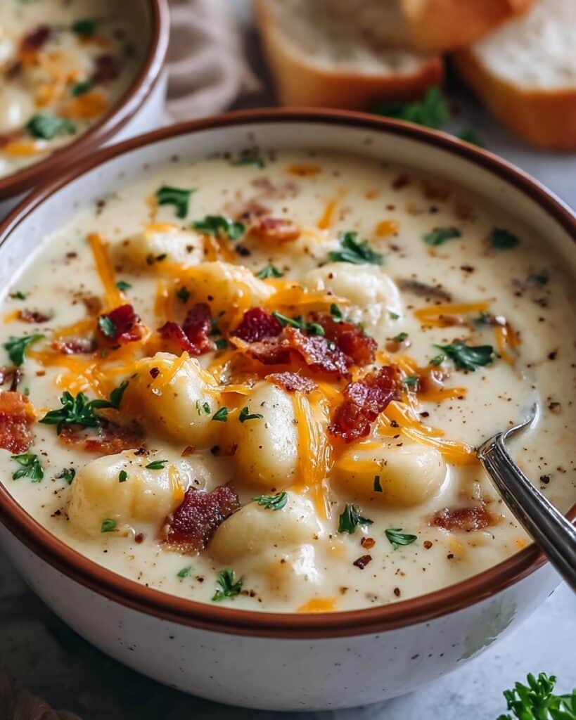 Cheddar Gnocchi Soup: A Creamy and Comforting Recipe