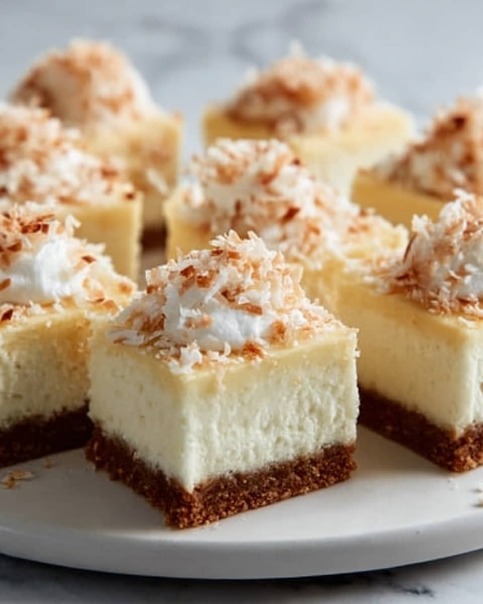 Coconut Rum Extract Snow Squares Recipe - Recipe Image