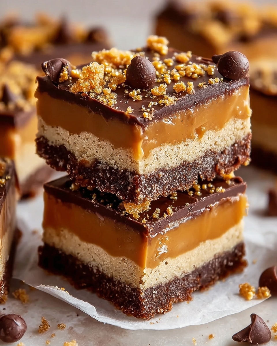 Butterfinger Caramel Crunch Bars Recipe - Recipe Image
