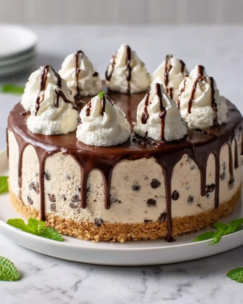 Decadent No Bake Cookie Dough Cheesecake Recipe