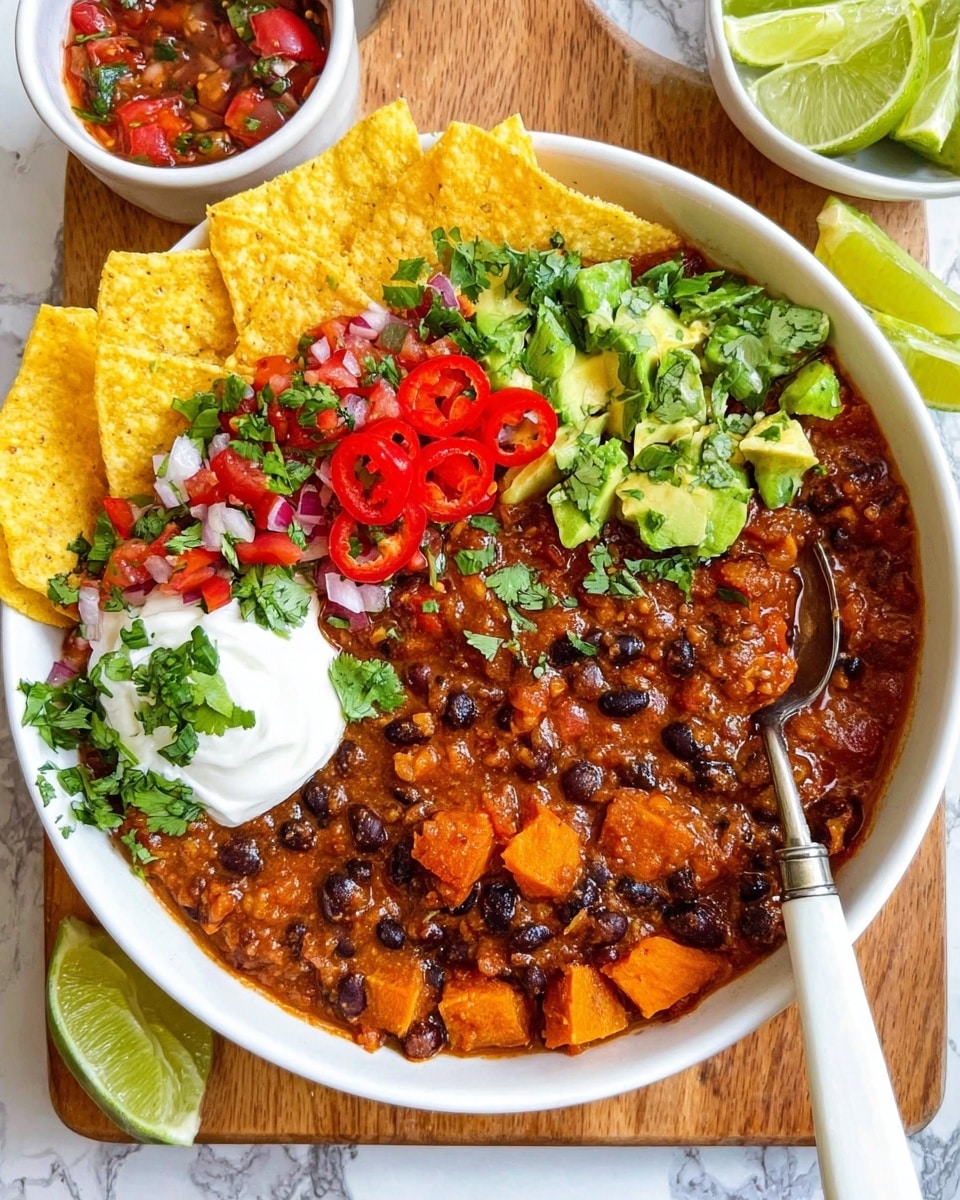 Black Bean Soup with Lime and Chipotle Recipe - Recipe Image
