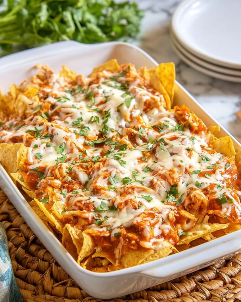 Baked Chilaquiles with Chicken, Green Chiles, and Cheese Recipe