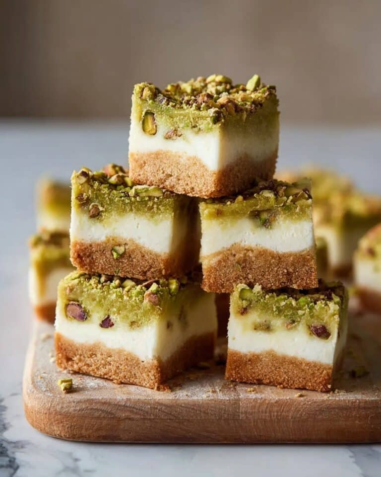 Pistachio Blondies Recipe
