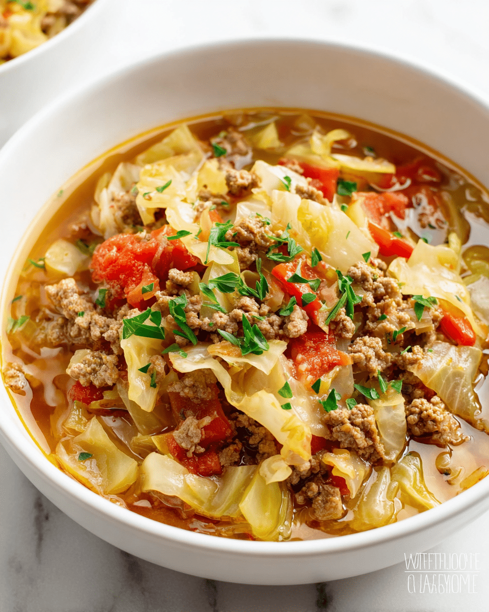 Hearty Beef Cabbage Soup Recipe