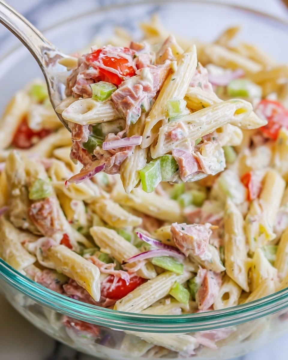 Italian Grinder Pasta Salad Recipe - Recipe Image