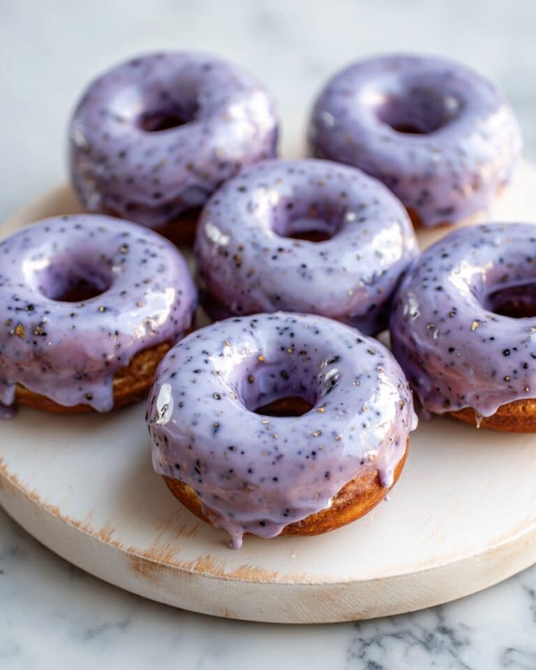 Wild Blueberry Cake Donuts Recipe