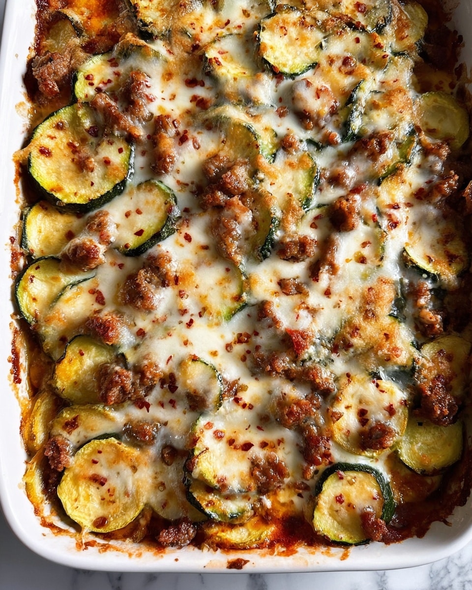 Ground Beef Zucchini Bake (Low Carb) Recipe - Recipe Image