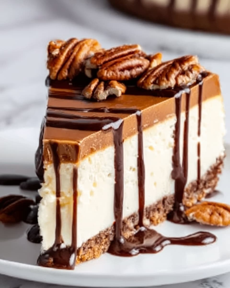 Caramel Brownie Cheesecake Recipe